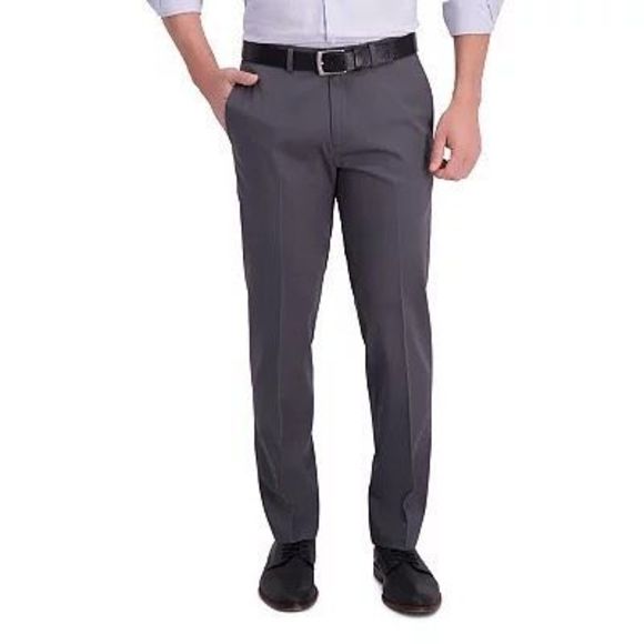 Haggar Other - Haggar Flat Front Straight Fit Premium No Iron Khaki